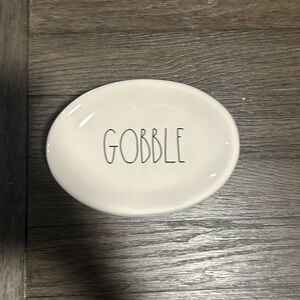 Rae Dunn Gobble Appetizer Plates Set of 8